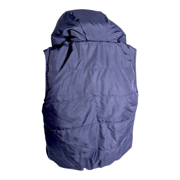 Disney Bluey Girls Size 6 Dark Blue Insulated Puffer Vest Coat with Hoodie - Picture 4 of 8